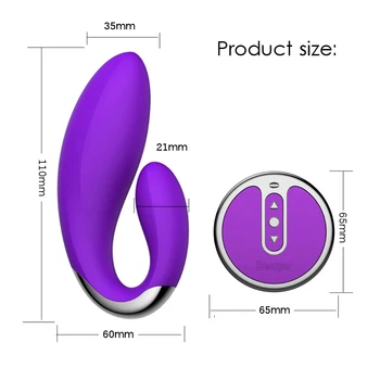 G-spot sexlegetøj Vibrator for Par, 10 Meter fjernbetjening massager vibrator, Sex Legetøj Til Kvinde, Voksen Flydende Silikone