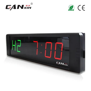 [GANXIN] LED garage timer Boksning FITNESS-Crossfit tabata EMOM interval Programmerbare Nedtælling/OP stopur Real-time clock