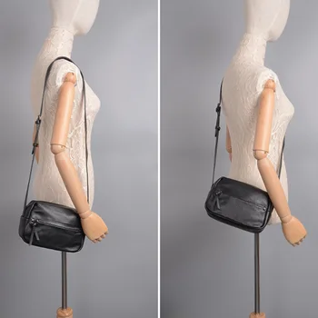 Garanti for Ægte italiensk Læder Kvinders Messenger Høj Kvalitet Vintage Håndtaske, skuldertaske Kvindelige Crossbody Bløde Casual