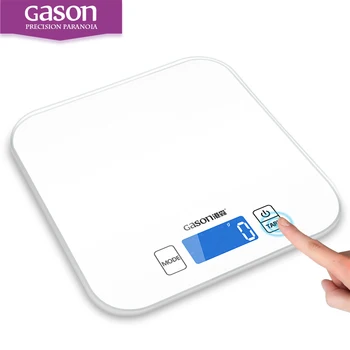 GASON C1 15 kg/1g køkkenvægt Elektronisk Præcision Mini opmåle Værktøjer Balance Digital Gram Madlavning Fødevarer, Glas, LCD-Skærm