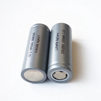 Genopladelige LiFePO IFR 18500 lithium-jern-fosfat 3.2 V LFP 1000mAh Batteri Celle med Gratis oplader