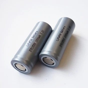 Genopladelige LiFePO IFR 18500 lithium-jern-fosfat 3.2 V LFP 1000mAh Batteri Celle med Gratis oplader