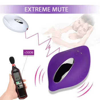 Genopladelige Trådløse Fjernbetjening Vibrator 10 Hastigheder Wearable C-Streng Trusser Vibrerende æg Sex Legetøj Til Kvinder
