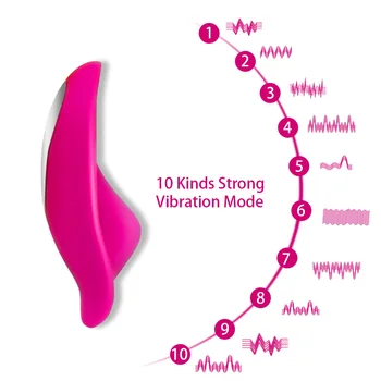 Genopladelige Trådløse Fjernbetjening Vibrator 10 Hastigheder Wearable C-Streng Trusser Vibrerende æg Sex Legetøj Til Kvinder