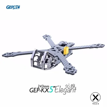 GEPRC GEP-KX5 Elegante FPV Rcing quadcopter 243MM Akselafstand carbon fiber frame, ÆGTE freestyle X
