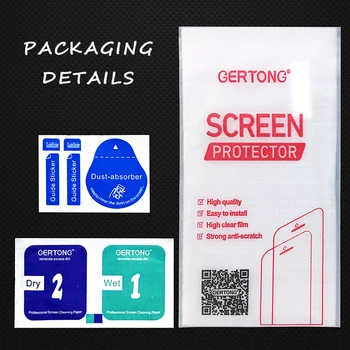 GerTong 2.5 D 9H Hærdet Glas Til Doogee Homtom HT17 HT3 HT7 Pro T6 X5 Antal X6 Pro Y300 U7 Plus R9 Clear Screen Protector Film