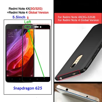 GerTong 5D Buet Hærdet Glas til Xiaomi Mi A1 5X Mi6 Dække Film for Redmi Note 4 Globale 4X Bemærk 5A Prime Y1 Lite 5 Plus
