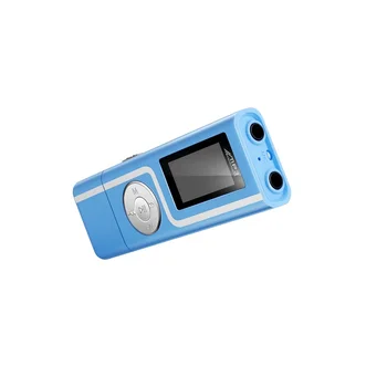GERUIDA Mp3-Afspiller Hurtigere Oplade USB Mini MP3 musikafspiller Også U Disk 2G/4G/8G Med FM-Optagelse E-Bog OTG Lanyard