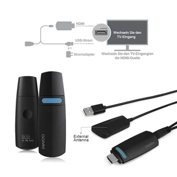 GGMM Wireless Wifi Dongle Modtager Bærbare HDMI adapter Android TV Box mini TV Understøtter Miracast AirPlay Ezcast DLNA 5G Netværk