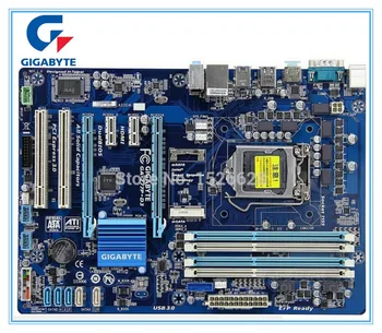 Gigabyte oprindelige bundkort til GA-Z77P-D3 DDR3 LGA1155 yrelser USB3.0 32GB Z77P-D3 Z77 Desktop Bundkort