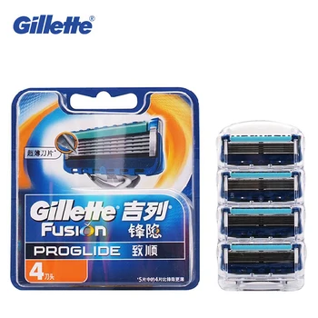 Gillette Fusion Proglide Flexball Intimbarbering Barberblade Til Mænd Mærker Barbermaskiner 4 Vinger