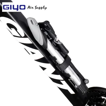 GIYO Cykel Pumpe Cykling 140PSI MTB Vej Sammenklappelig Cykel Bolden Bærbare Gulvtæppe Luft-Inflator Presta Schrader Ventil F/V/V GM-71