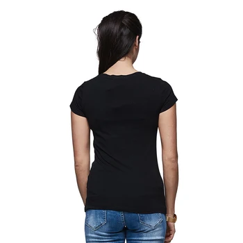 GLO-HISTORIEN Kvinder Bomuld T-shirt Femme Grundlæggende O-hals, Korte Ærmer Solid Oversize t-Shirts WPO-1835