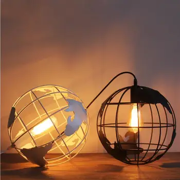 Globe Pendel Lys Sort/Hvid Lampeskærm til Køkken Bar, spisesal, Restaurant, Coffee Shop, boligindretning Hængende Lampe
