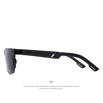 GLÆDELIG Mode Aluminium Magnesium Polariserede Solbriller Mænd Sol Briller UV400 Kørsel Brillerne oculos Nuancer S'8571