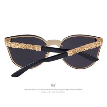 GLÆDELIG Mode til Kvinder Gotiske Brillerne Kraniet Ramme af Metal Templet Oculos de sol UV400