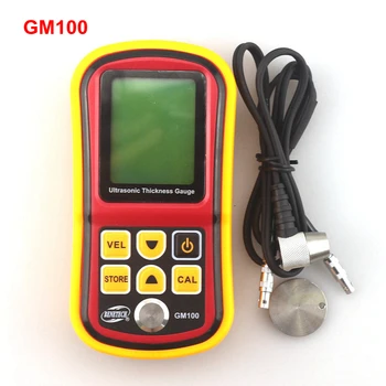 GM100 Ultralyd Tykkelse Måle Tester Metal Bredde måleinstrument 1.2~220 mm (Stål) lydmåler diagnoseværktøj