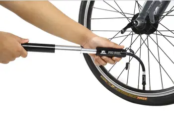 God kvalitet HQ13 Mini cykel pumpe Alu-cykel mountainbike mini pumpe til schrader&presta bolde pumpe gratis fragt