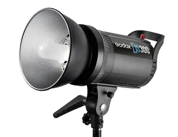 Godox DS300 300W Kompakt Studio Flash Lys, Strobe Lys Lampe Hoved 220V 300w