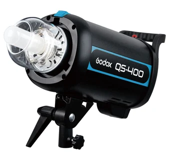 Godox QS400 400W 220V Studio Flash Strobe Lys Studio Monolight for Amatører ELLER Professionelle Studio Fotografer