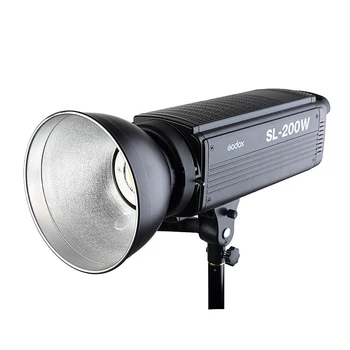 Godox SL-200W 200Ws 5600K Studio LED Kontinuerlig Foto Video Lampe m/ Fjernbetjening