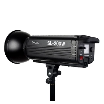 Godox SL-200W 200Ws 5600K Studio LED Kontinuerlig Foto Video Lampe m/ Fjernbetjening