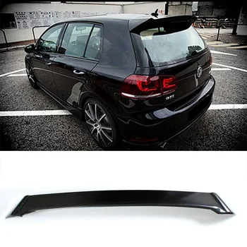 Golf 6 GTI O Styling Carbon Fiber Bageste Tag Lip-Wing Spoiler for Volkswagen 2010-