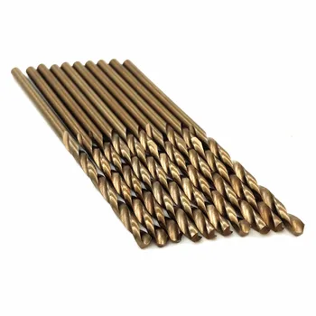 GOXAWEE 50stk/set HSS-Co Twist Boret 1/1.5/2/2.5/3mm Træbearbejdning Træ, Metal Effekt Af spiralbor Sæt Hot