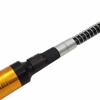 GOXAWEE 6mm Fleksible Flex Skaft +0-6.5 mm Håndstykket For Dremel Stil Elektrisk Boremaskine Roterende Værktøj, Tilbehør Roterende Slibemaskine Værktøj