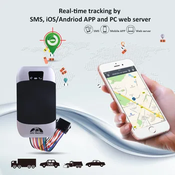 GPS Tracker Bil GPS Locator Coban TK303F Vandtæt afskåret Olie Køretøj Tracker Brændstof Opdage Realtime Tracking-Enhed Stød Alarm