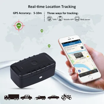 GPS Tracker Bil LK209C 20000mAh 240 Dage Standby Vandtæt Køretøj Tracker GPS Locator Tracking-Enhed Magneter Drop Shock Alarm