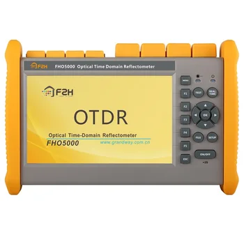 GRANDWAY F2H 1310/1550nm 26/24 dB Indbyggede Visuelle Fejl Locator (VFL) og Power meter (PM) SM Optisk Fiber OTDR Tester