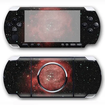 Gratis drop shipping for pink stjernehimmel design klistermærke til Sony PSP 3000 Hud Klistermærker Forsiden og Bagsiden Mærkat #TN-PP3000-619