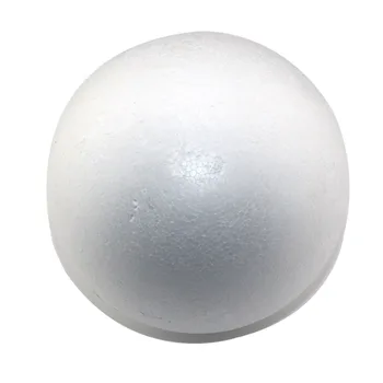Gratis EMS engros 20cm naturlige hvidt styrofoam, runde kugler Håndværk bolden skum bolden diy håndlavet malet fed(20pcs/masse)