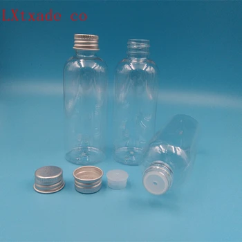 Gratis Forsendelse 10 ml 20 ml 30 ml 40 ml, 50 ml 60 ml 100 ml Tomme Klar Plast Emballage Flasker Kosmetiske Containere Detail-50 stk