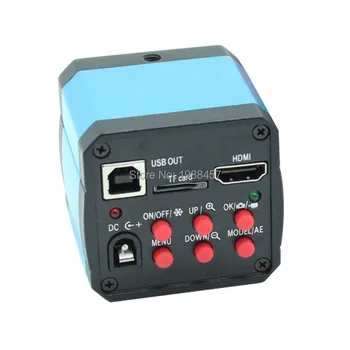 Gratis Forsendelse 14MP HDMI 720P HD USB Digital Industrien Video Inspektion Mikroskop-Kamera, der er Indstillet TF Kort Video Optager