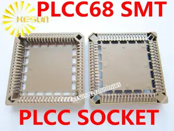 GRATIS FORSENDELSE 19PCS PLCC68 PLCC 68pins SMT-type IC-Sokkel
