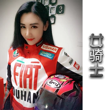 Gratis forsendelse 1stk Mænd Kvinder Motocross Racing Motorcykel Jakke Reflekterende Sikkerhed Beskyttelsesudstyr Tøj med 5pcs pads