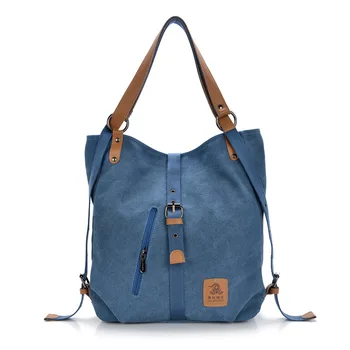 Gratis Forsendelse 2017 Ny Mode Kvindelige Håndtaske Dame Piger Casual Canvas Håndtaske, Skuldertaske Multifunktionelle Kvinders Messenger Bag