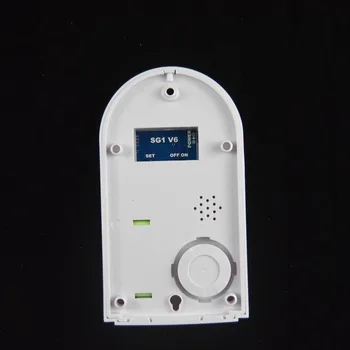 Gratis Forsendelse 2018 Høj Kvalitet, NYE Hvide Trådløse Flash Rødt Lys Sirene 433MHZ For Sikkerhed i Hjemmet GSM Alarm System