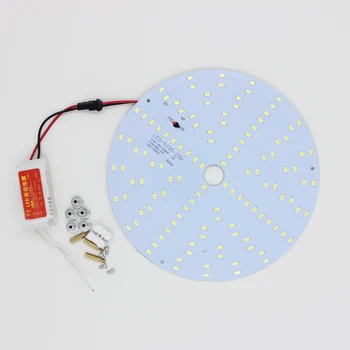 Gratis forsendelse 20W 180-265V runde Magnetiske LED loftslampe LED Remoulding Plade Disc Lys LED Bord Panel Cirkulære Rør Lys