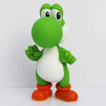 Gratis forsendelse 3pcs/sæt Super Mario Bros Luigi Mario Yoshi PVC-Action Figurer, legetøjs 13cm