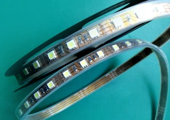 Gratis Forsendelse 60leds/m Vandtæt led strip-12V og 24V smd5050 5M 10mm bred PCB fleksibel tape lys RGB ,WW,NW,CW R,G,B,Farve