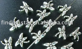 GRATIS FORSENDELSE 750Pcs Tibetansk sølv lille guldsmed spacer perler, A3