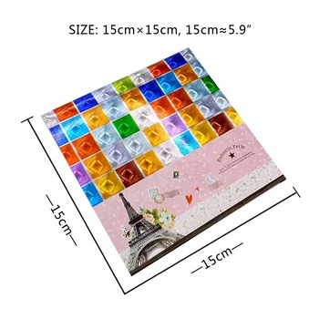 Gratis forsendelse 9Pcs 3D-15cm*15cm Laser, som Skinner af Origami Papir carft Diy Materiale Grid Mix Home Decor Gave Elsker Kreative Søde piger