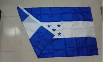 Gratis forsendelse aerlxemrbrae flag 90*150 cm Hængning Honduras Nationale flag vm boligindretning Honduras flag