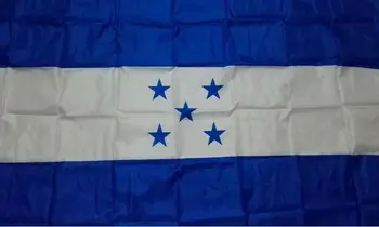 Gratis forsendelse aerlxemrbrae flag 90*150 cm Hængning Honduras Nationale flag vm boligindretning Honduras flag