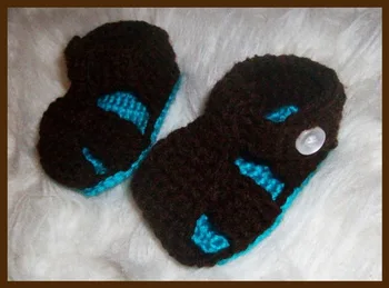 Gratis forsendelse, Baby drenge sandaler , Hæklet Baby sko , Gladiator sandaler . nye håndlavede strikker baby-sandaler 0-12 måneder