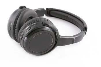 Gratis forsendelse!! DJ silent disco stereo trådløse hovedtelefoner headset RF989 med Led blinkende