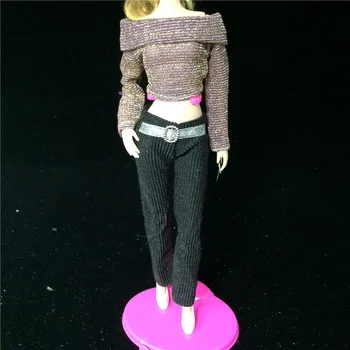 Gratis Forsendelse,Dukke Kjole Håndlavet Fest Tøj Mode dukke Kjole Til Barbie Dukke blythe legetøj til piger gave dukke tilbehør